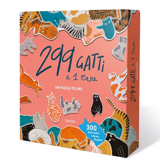 299 gatti (e un cane) - Un puzzle felino - Librerie.coop