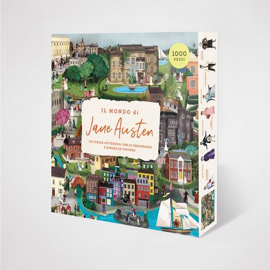 Il mondo di Jane Austen. Puzzle 1000 pezzi - Librerie.coop
