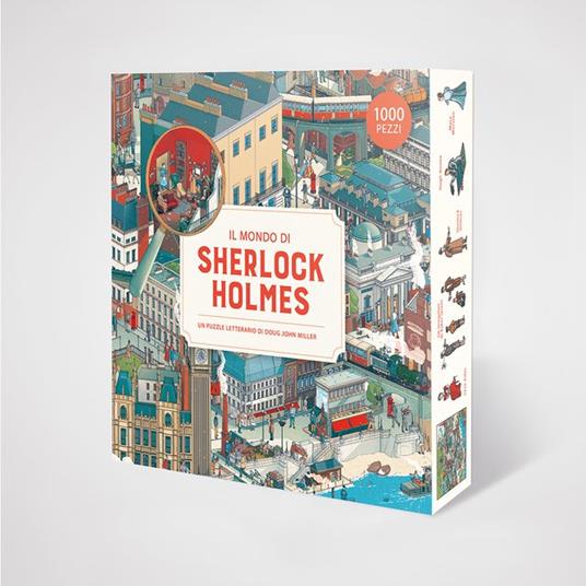 Il mondo di Sherlock Holmes. Puzzle 1000 pezzi - Librerie.coop